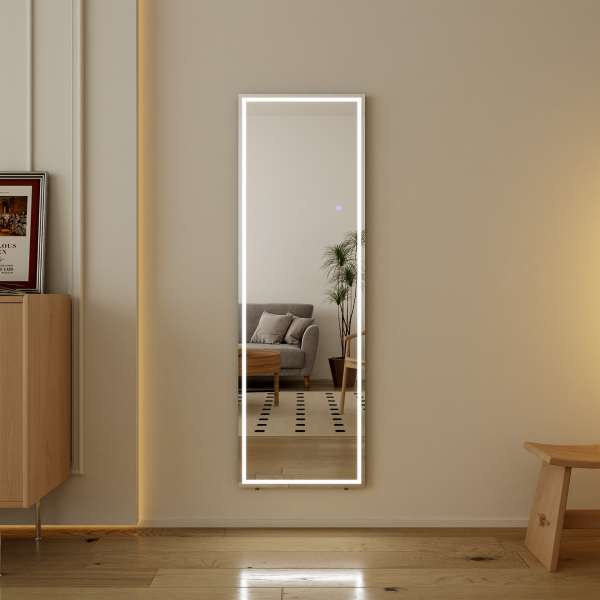 Ella Framed Full-Length Mirror with Adjustable Lighting