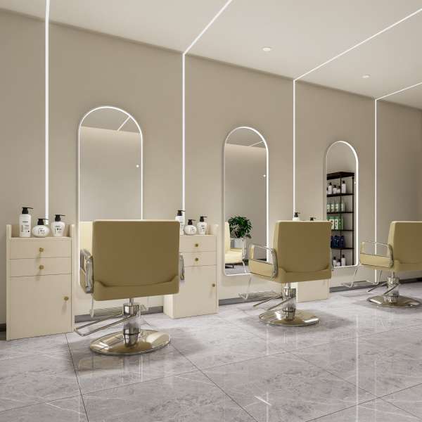 Sophie Arched Full-Length Mirror with Adjustable Lighting